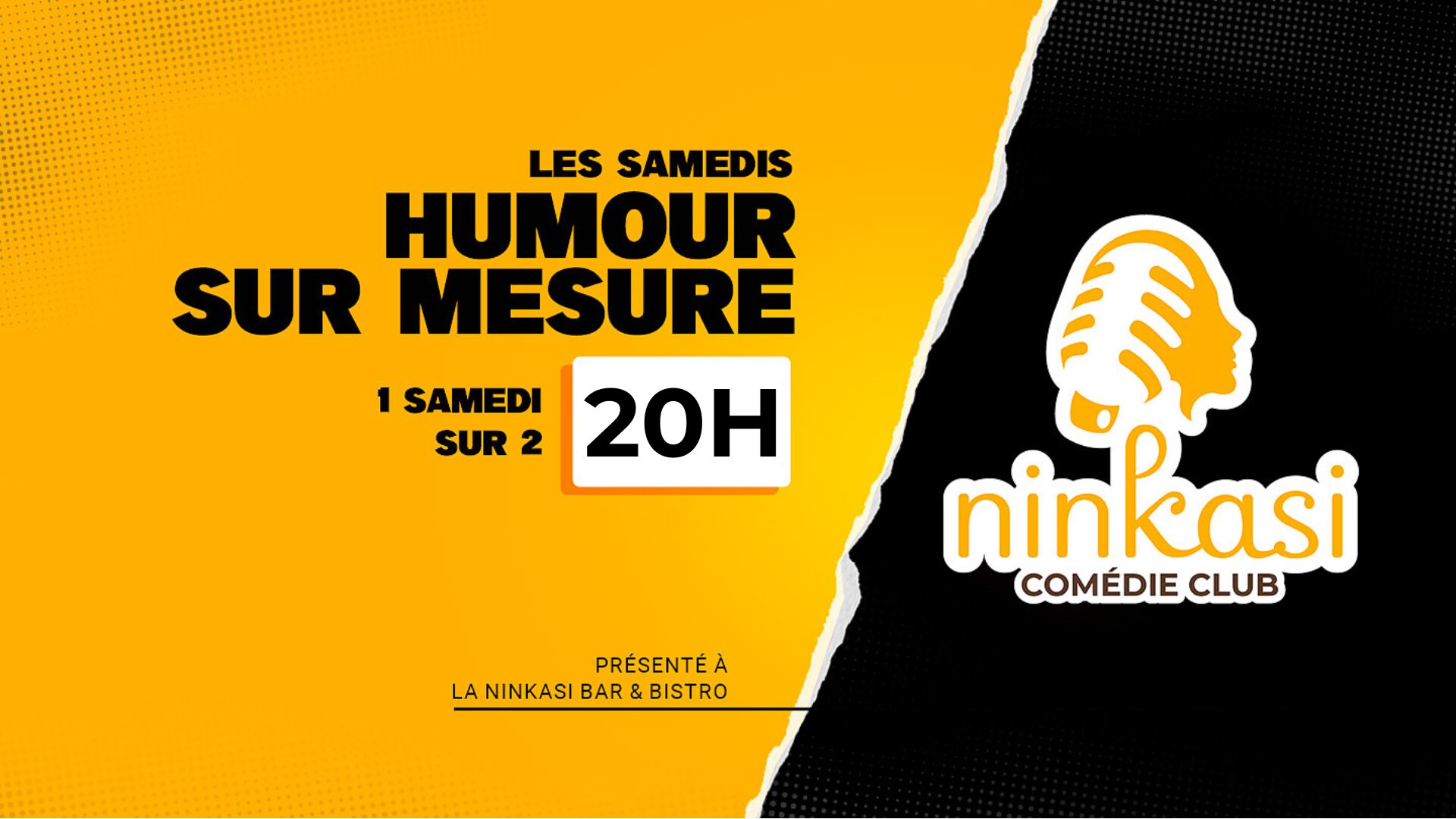 Humour sur mesure | Ninkasi Comédie Club