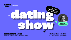 Dating Show animé par Charlie Morin