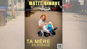 Maité Sinave en spectacle à la Ninkasi Comédie Club de la rue St-Jean