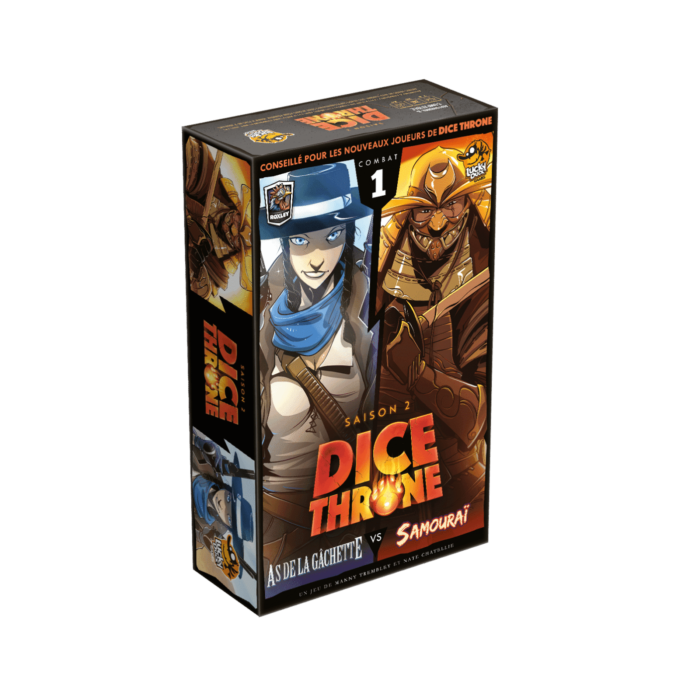 Dice throne, As de la gachette vs Samouraï
