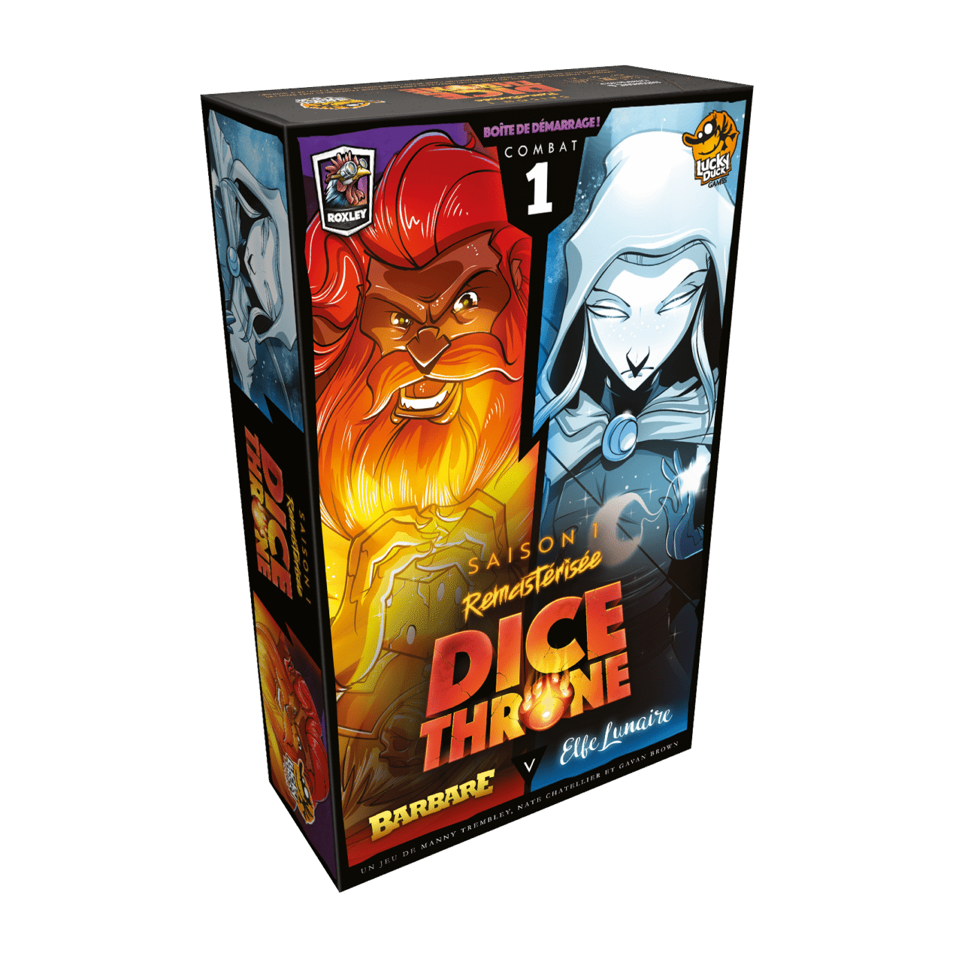 Dice throne, Barbare vs Elfe lunaire