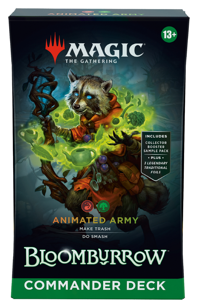 MAGIC-THE-GATHERING-ANIMATED-ARMY-DECK-COMMANDER-ANGLAIS-BLOOMBURROW__ANI_ARM