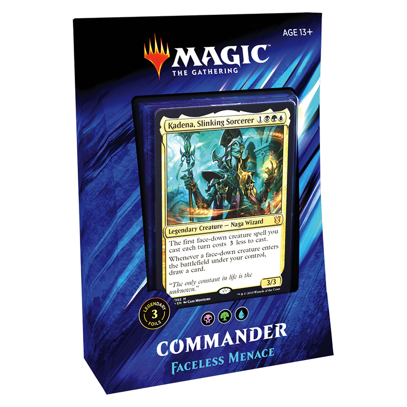 MAGIC-THE-GATHERING-FACELESS-MENACE-COMMANDER-DECK-ENGLISH-COMMANDER-2019__0630509892563